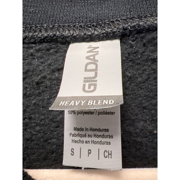 Gildan Taylor Swift Red Women Reputation Fleece Pullover Sweatshirt Size S Black - Picture 3 of 4